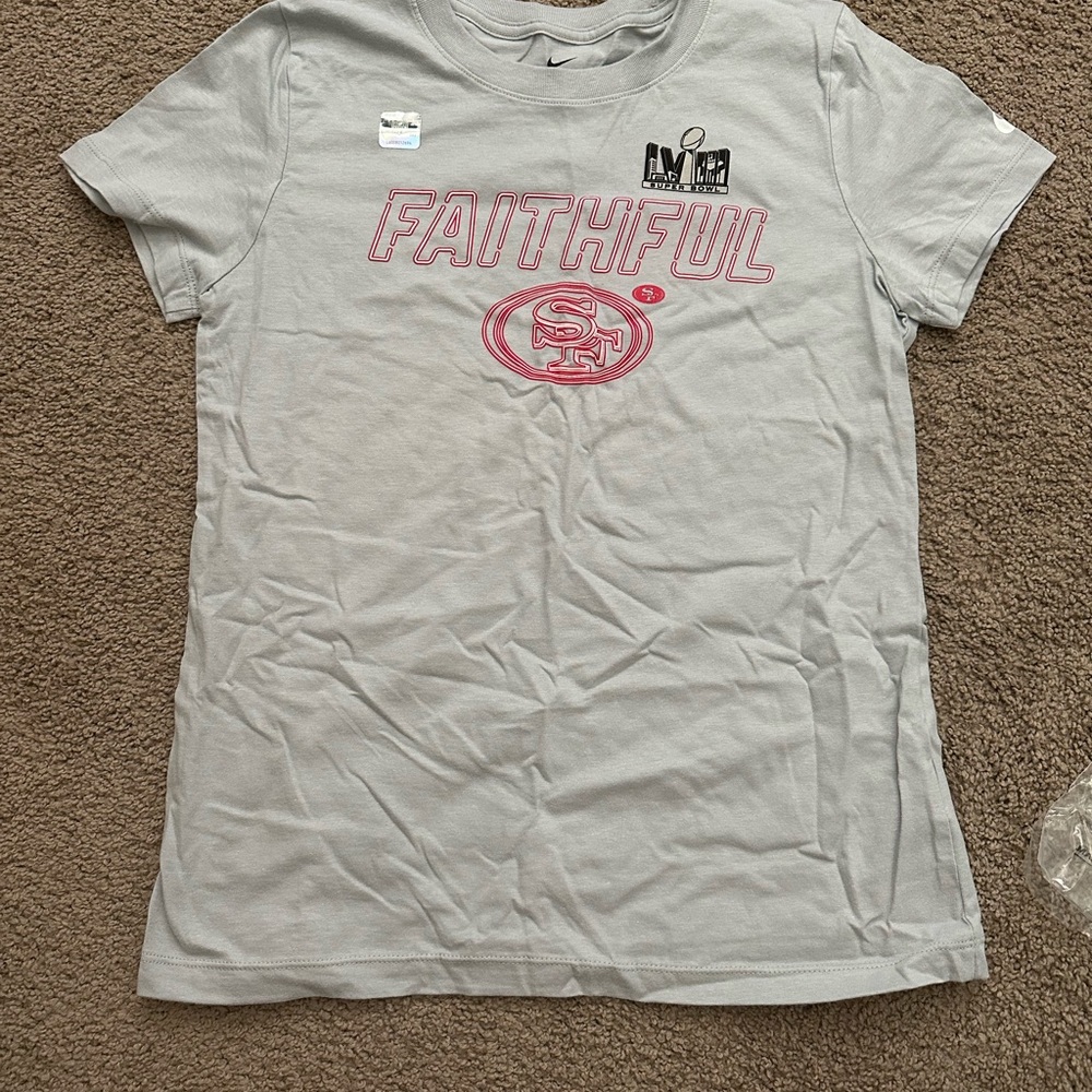 NFL San Francisco 49ers Faithful Grey T-Shirt